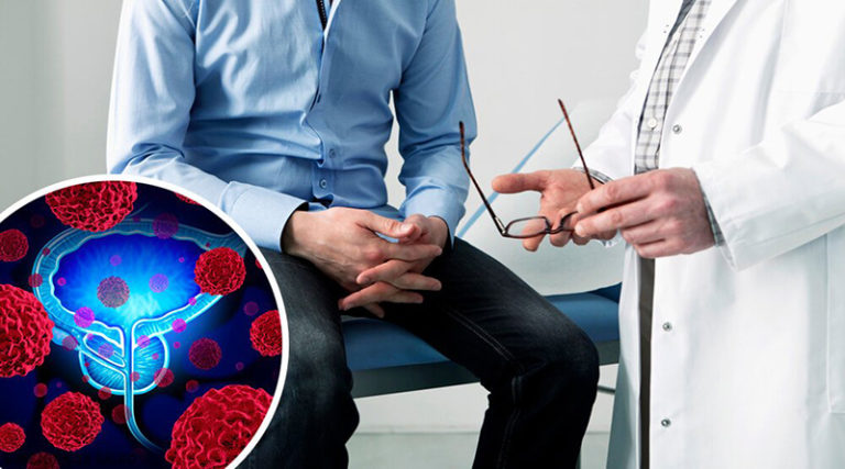First symptoms of prostate cancer