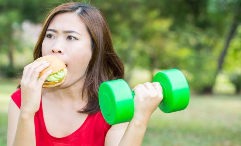 If I exercise … can I eat what I want afterwards?